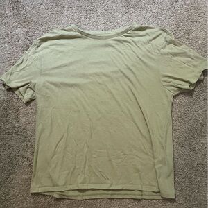 Frye Light Olive Green Short Sleeve Tee